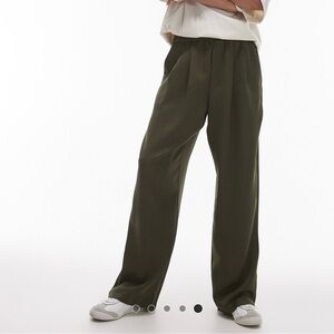 Topshop Khaki Trousers